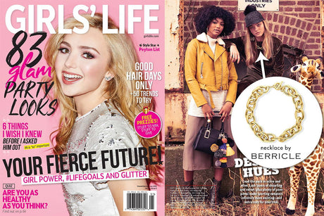 Image Contain: Girls Life Magazine / Publication Features Chain Necklace