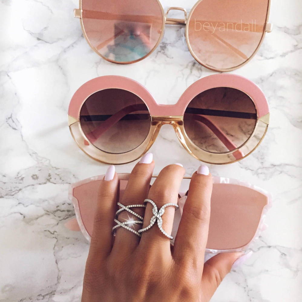 Image Contain: Model Wearing Criss Cross Ring