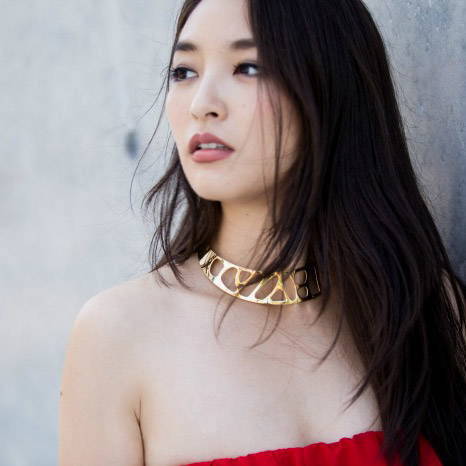Image Contain: Model Wearing Choker