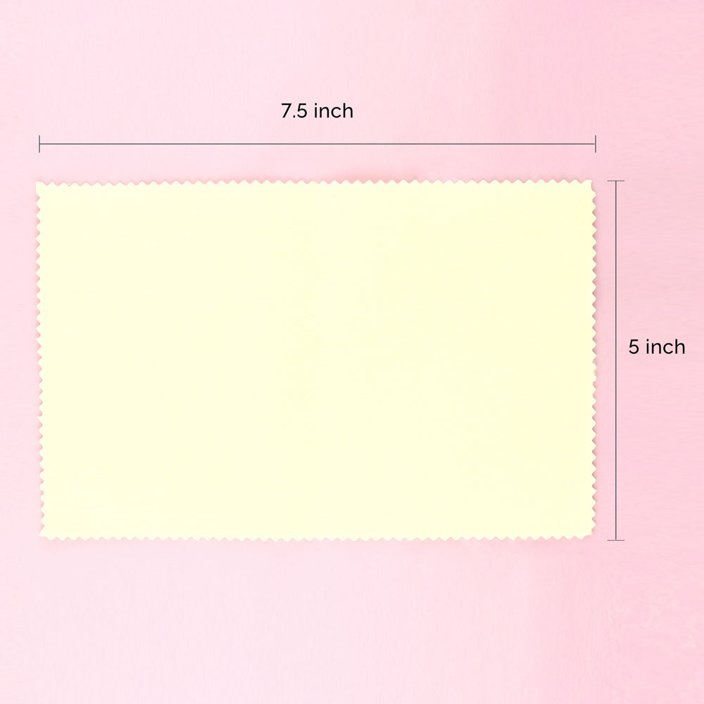 Alternate view of Silver Jewelry Polishing Cloth Large Size 7.5 inch x 5 inch, 6 of 7
