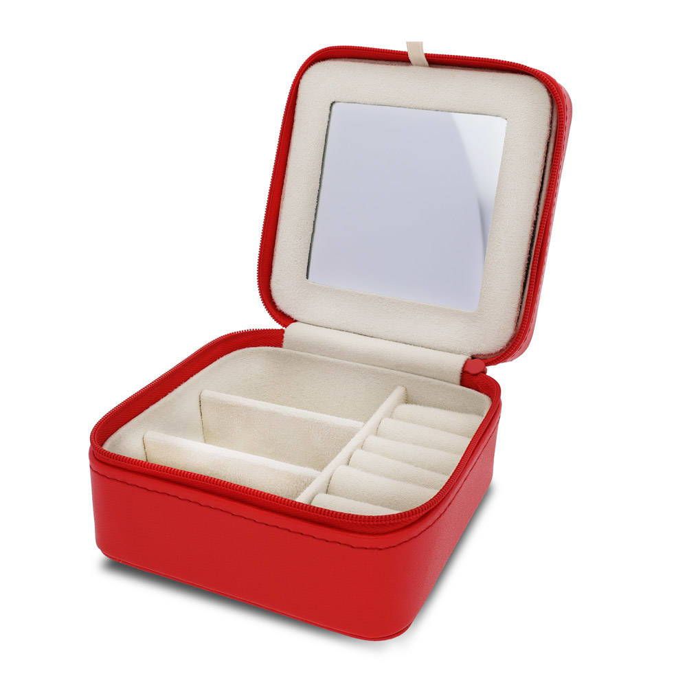 Alternate view of Travel Jewelry Case Box Organizer, 7 of 11