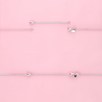 Chain Extension Set in Sterling Silver
