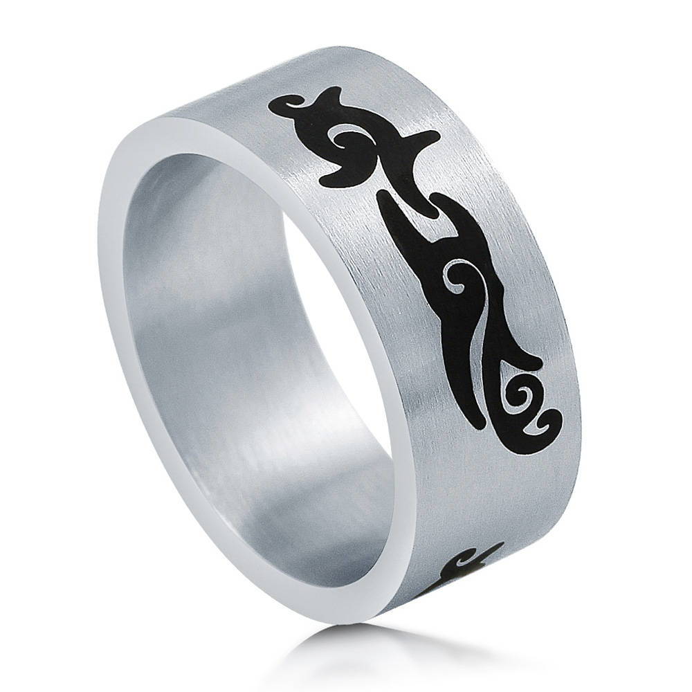 Front view of Band in Stainless Steel, 2 of 4