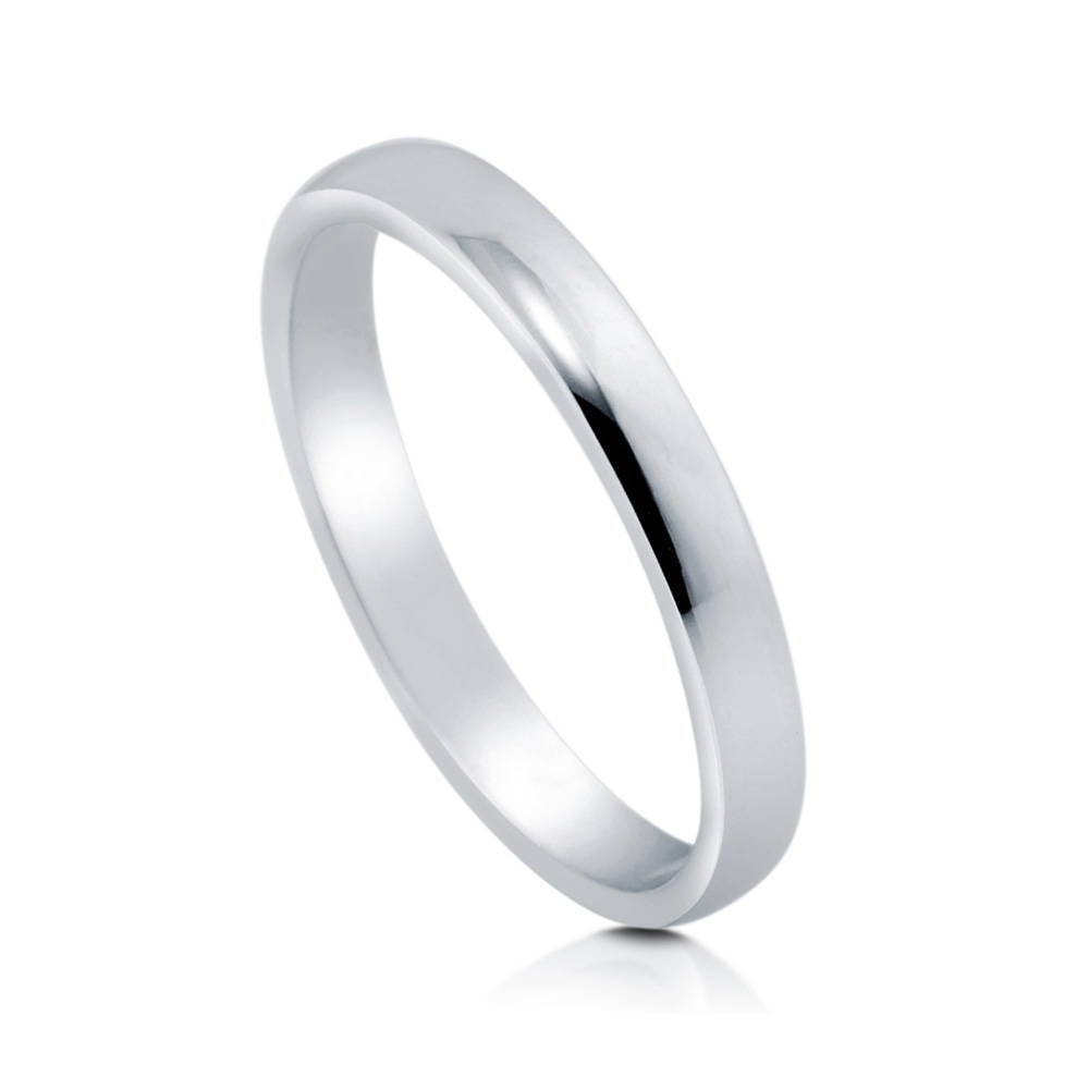 Front view of Band in Sterling Silver, 4 of 5
